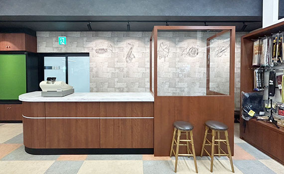 新設 修理ブース